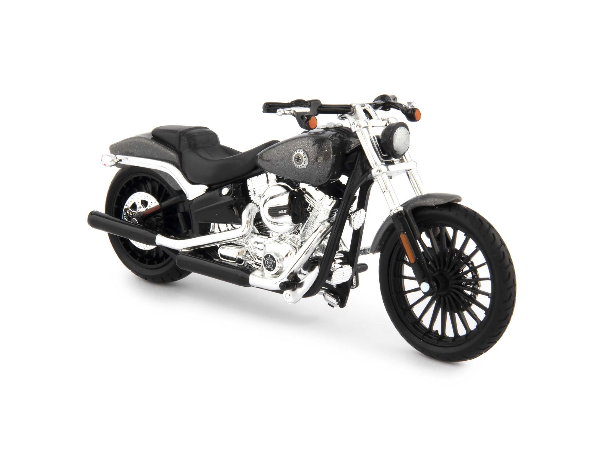 Harley-Davidson Breakout Diecast Model Motorcycle 2016 grey - 1:18 scale-Maisto-Diecast Model Centre