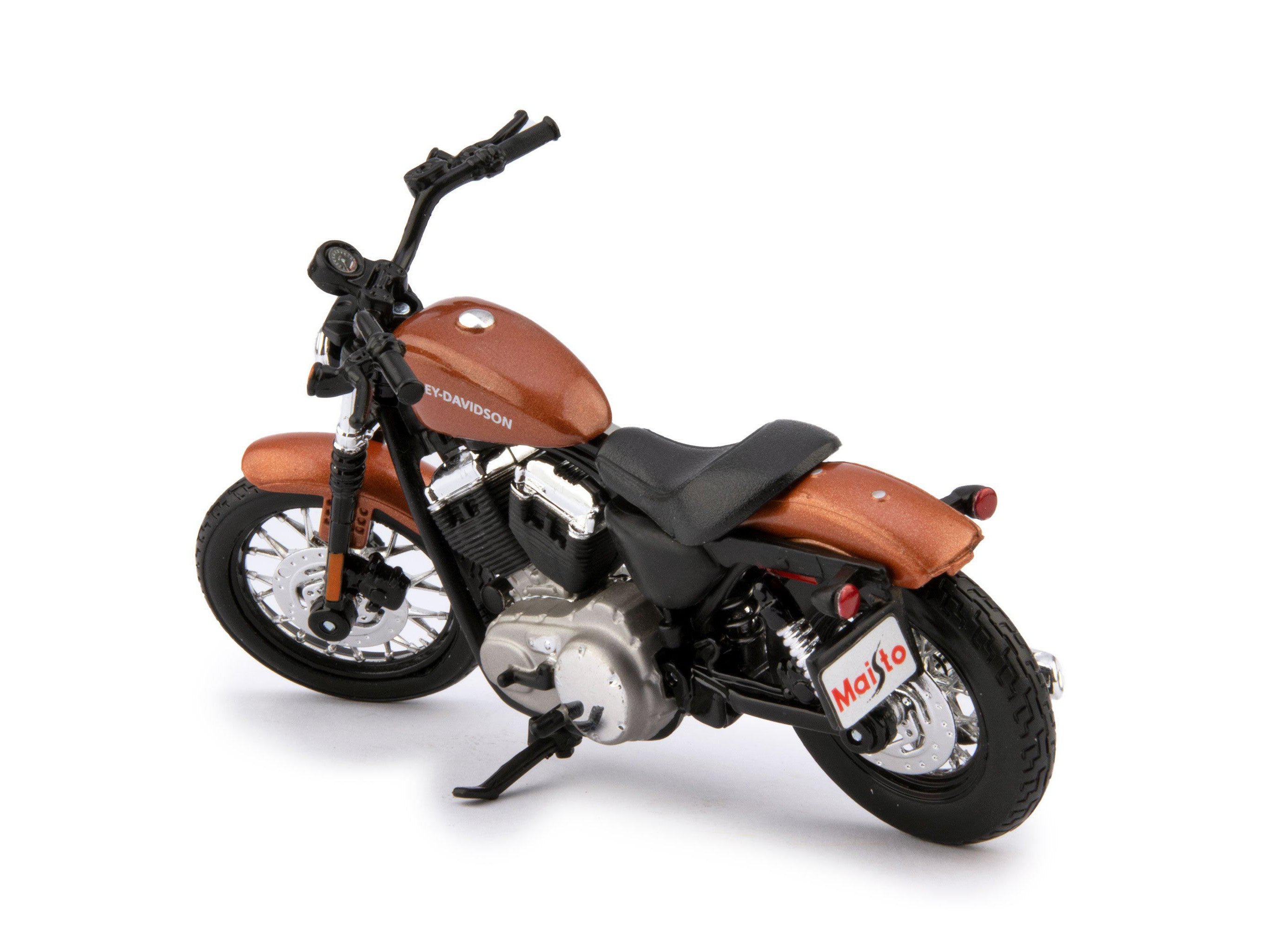 Harley-Davidson XL 1200N Nightster 2007 bronze 1:18 Scale Motorcycle Model