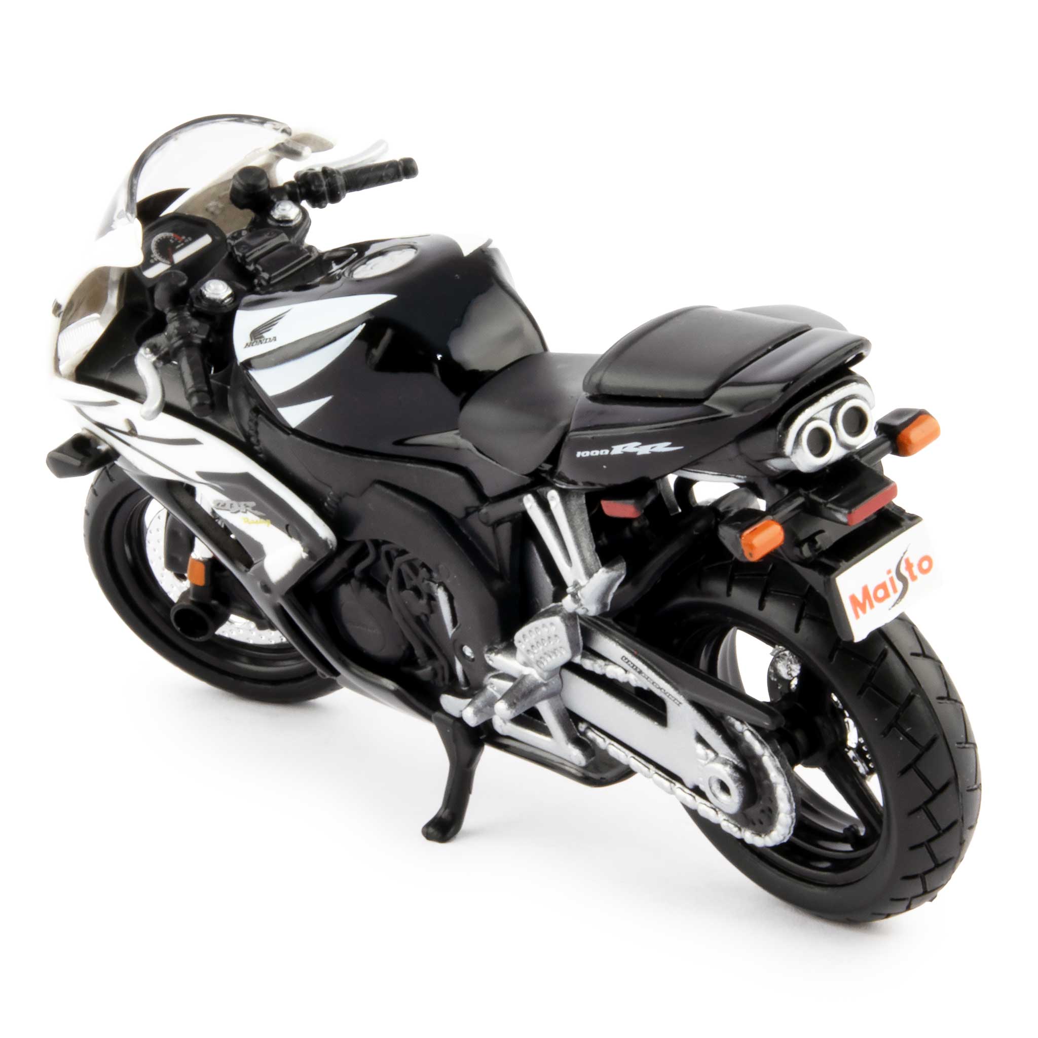 Honda CBR1000RR Diecast Model Motorcycle black/white - 1:18 scale-Maisto-Diecast Model Centre