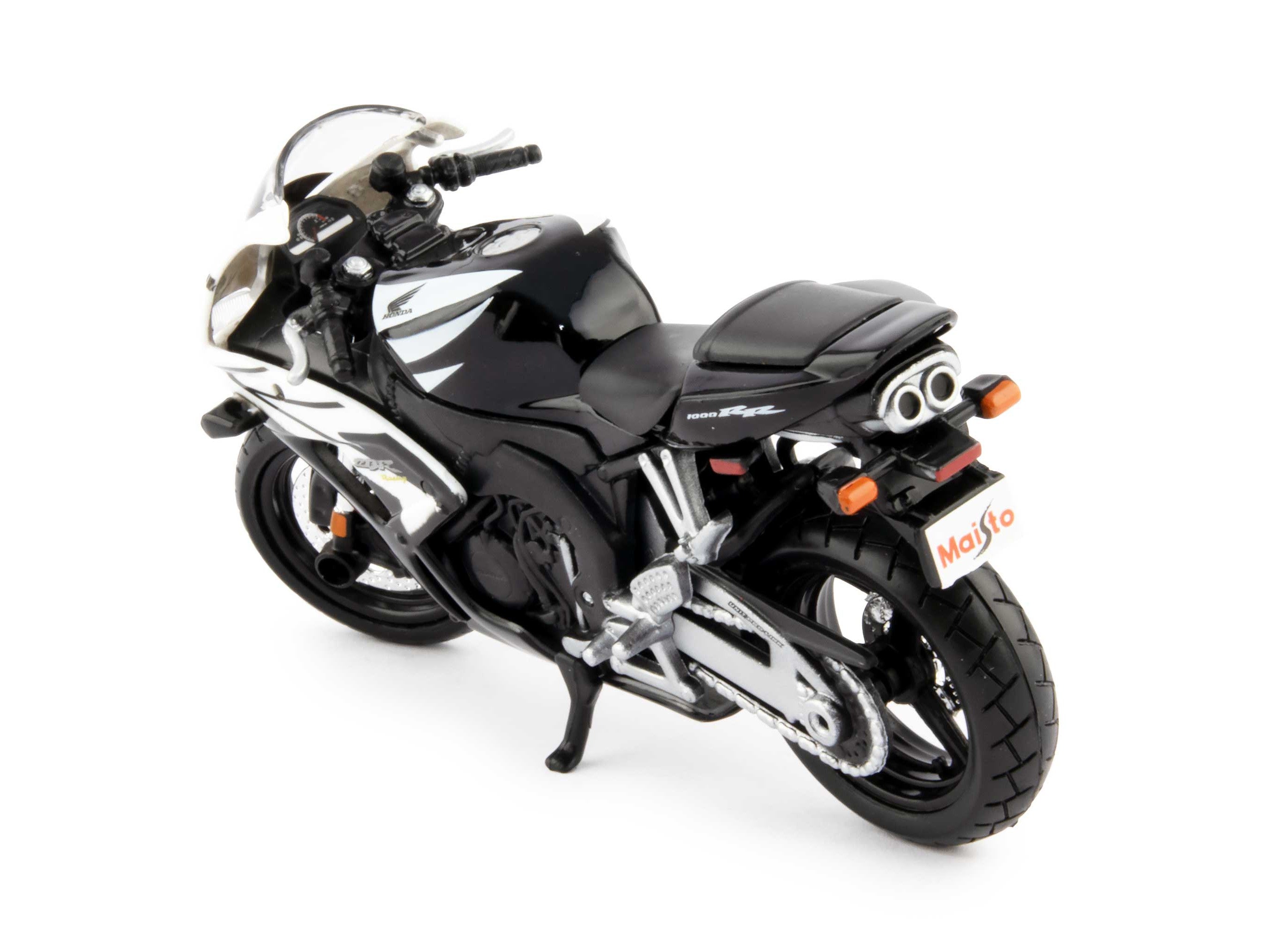 Honda CBR1000RR Diecast Model Motorcycle black/white - 1:18 scale-Maisto-Diecast Model Centre