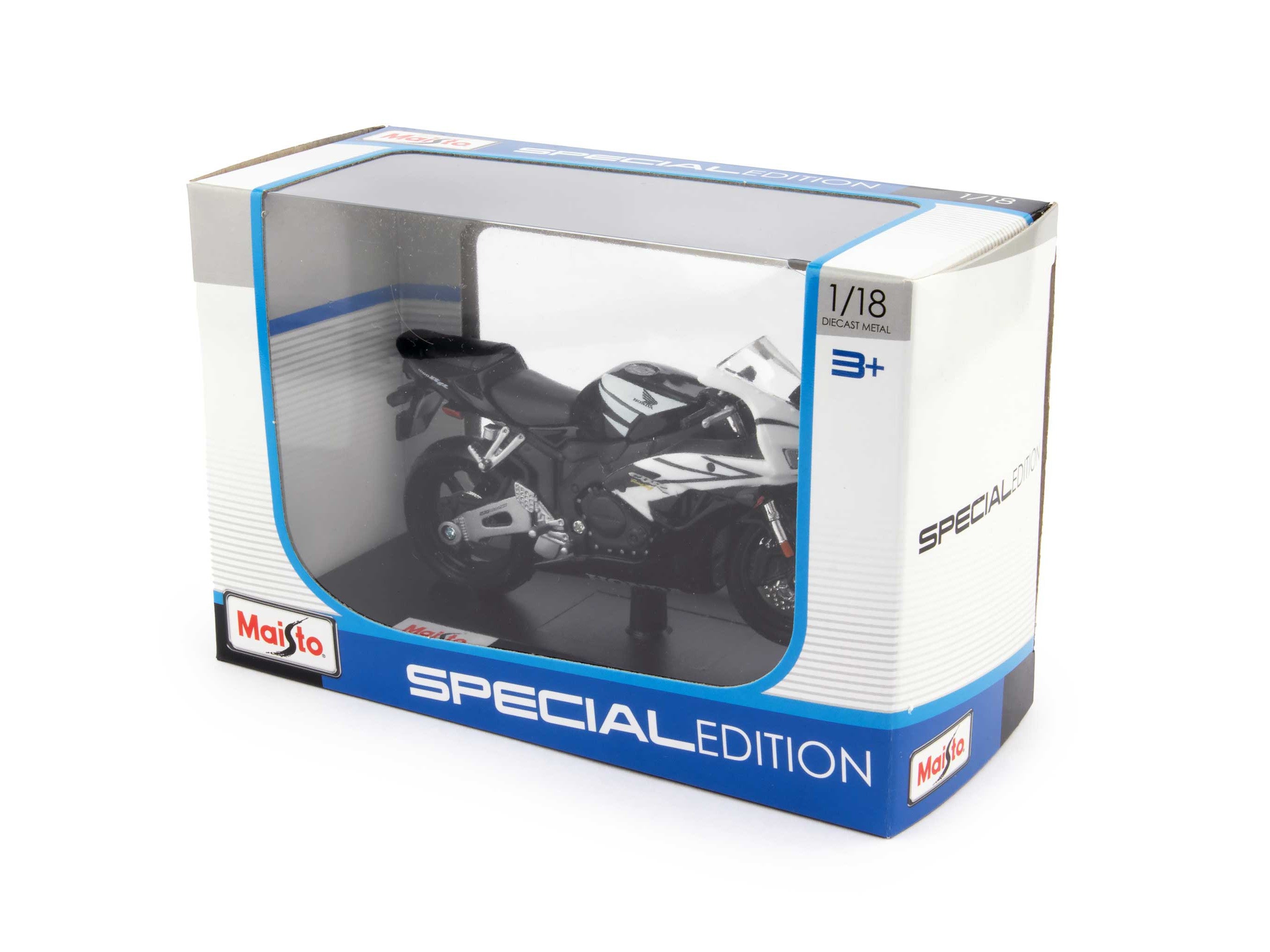 Honda CBR1000RR black/white 1:18 Scale Motorcycle Model