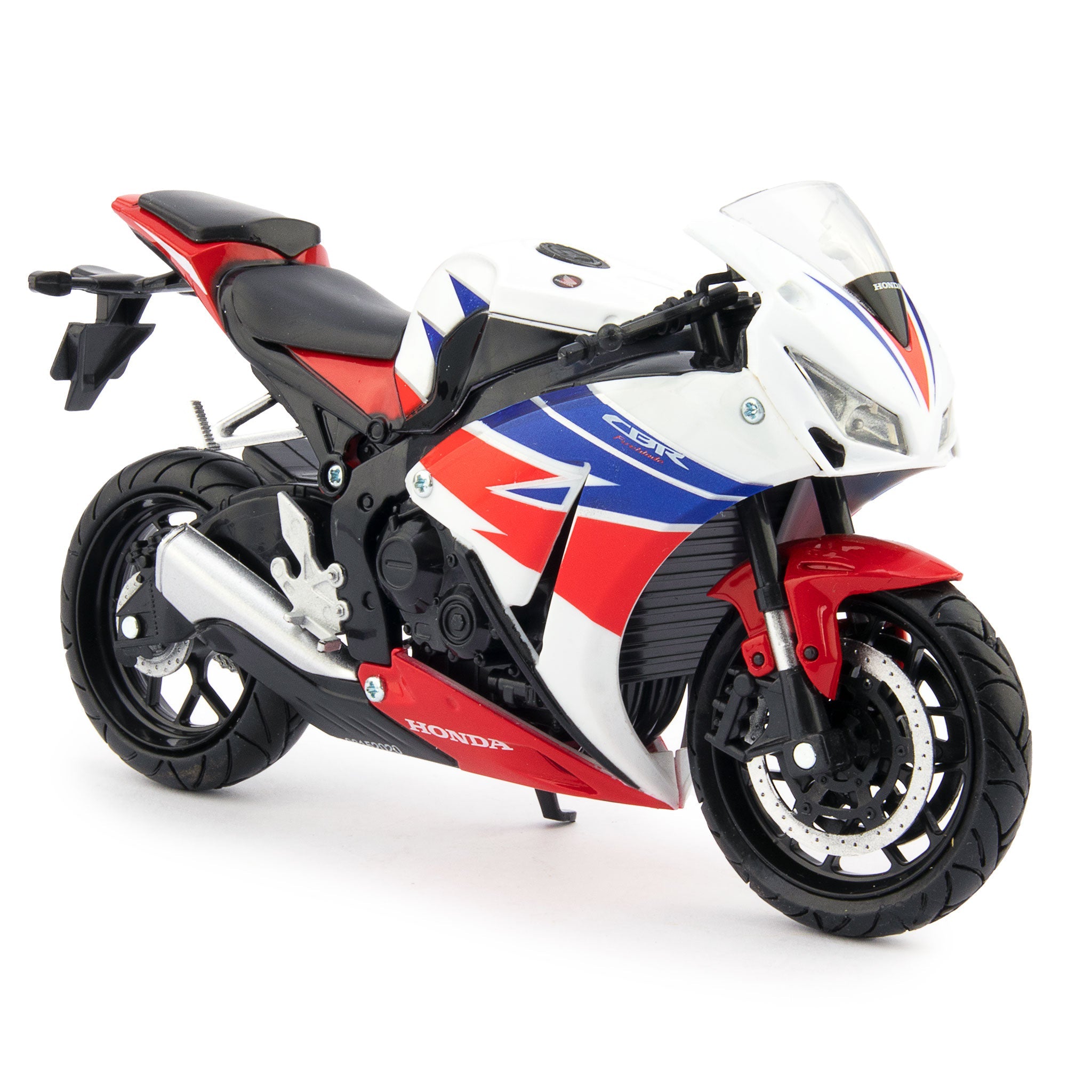 Honda CBR1000RR white/red/blue - 1:12 Scale Diecast Model Motorcycle-NewRay-Diecast Model Centre