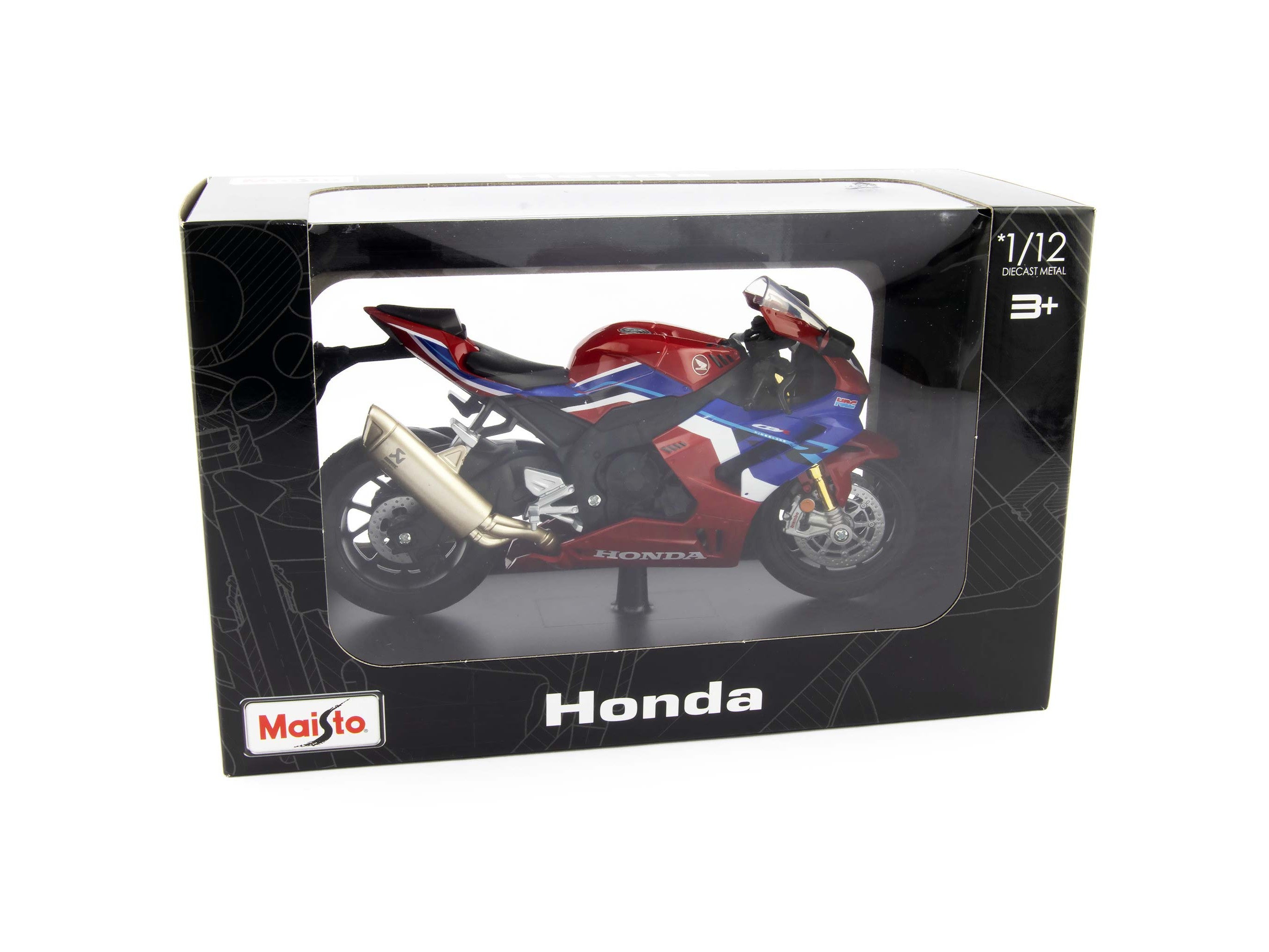 Honda CBR1000RR0R Fireblade Diecast Model Motorcycle 2020 red- 1:12 scale-Maisto-Diecast Model Centre