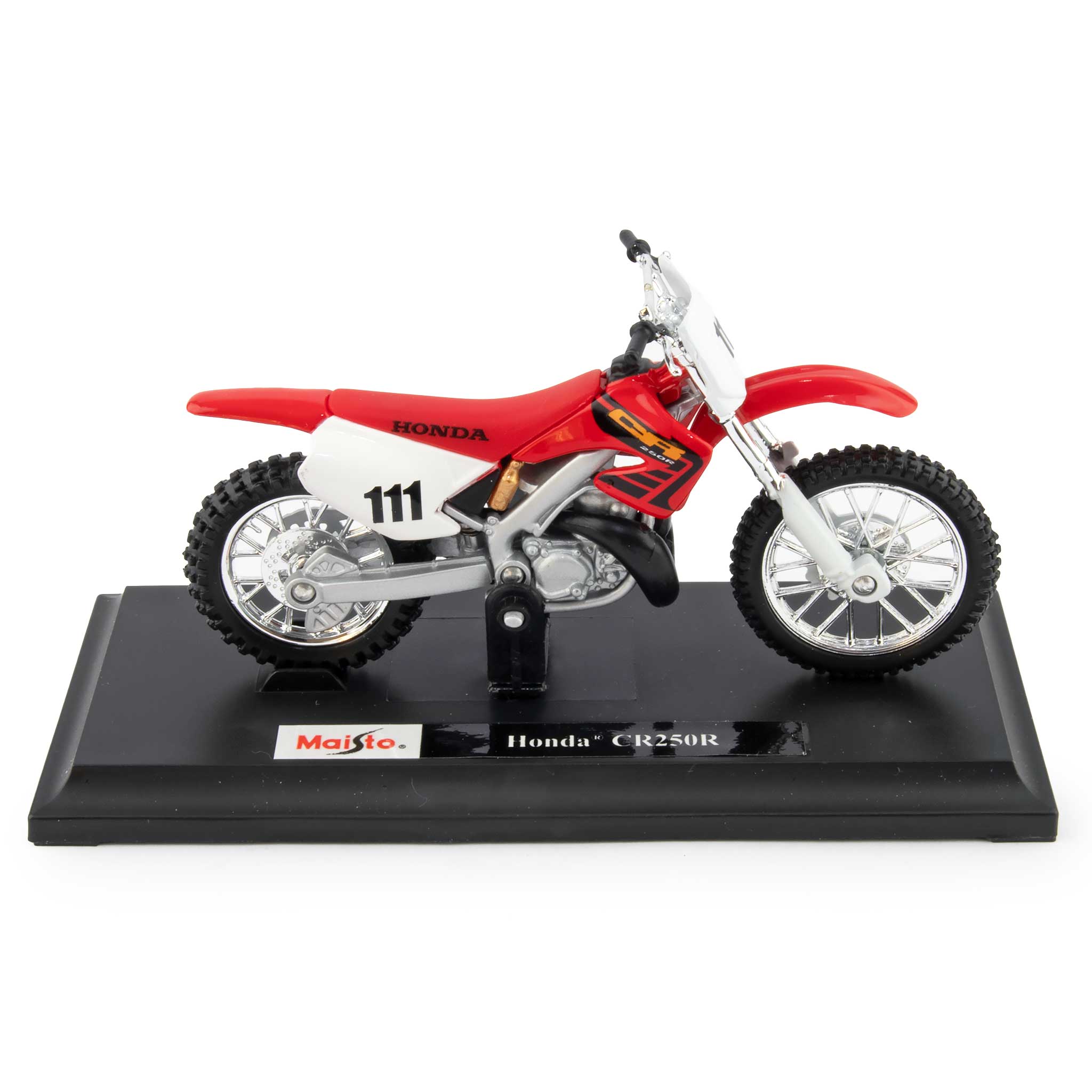 Honda CR250R Diecast Model Motorcycle red - 1:18 scale-Maisto-Diecast Model Centre