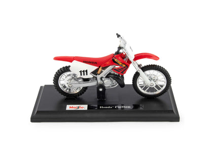 Honda CR250R red 1:18 Scale Motorcycle Model