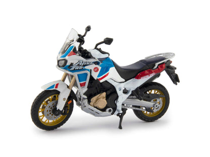 Honda CRF1000L Africa Twin Adventure Sports Diecast Model Motorcycle 2019 - 1:18 Scale-Bburago-Diecast Model Centre