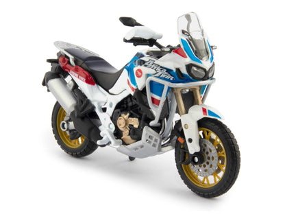 Honda CRF1000L Africa Twin Adventure Sports Diecast Model Motorcycle 2019 - 1:18 Scale-Bburago-Diecast Model Centre