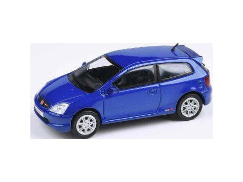 Honda Civic Type R EP3 2001 blue - 1:64 Scale Diecast Model Car-Paragon-Diecast Model Centre