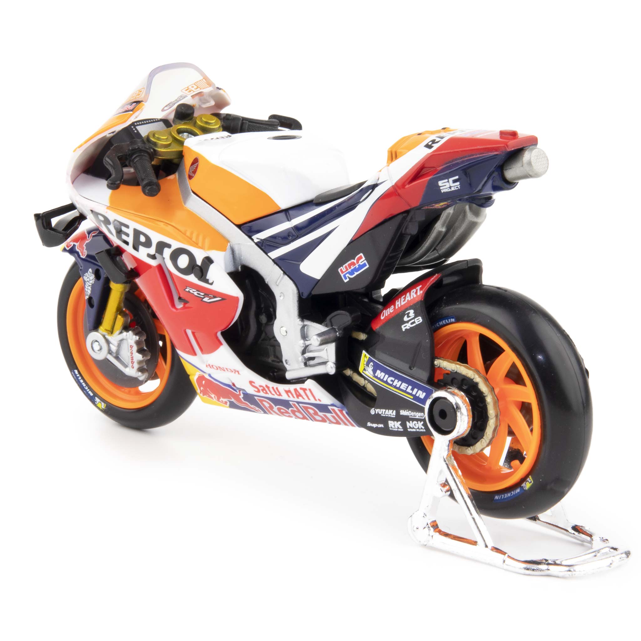 Honda RC213V Repsol #44 MotoGP 2021 Espargaro - 1:18 Scale Diecast Model Motorcycle-Maisto-Diecast Model Centre