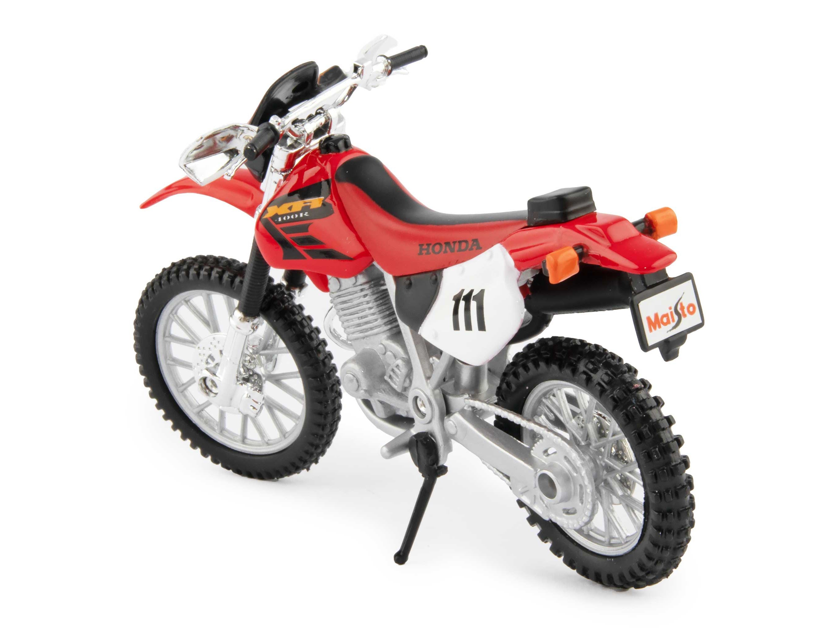 Honda XR400R Diecast Model Motorcycle red - 1:18 scale-Maisto-Diecast Model Centre