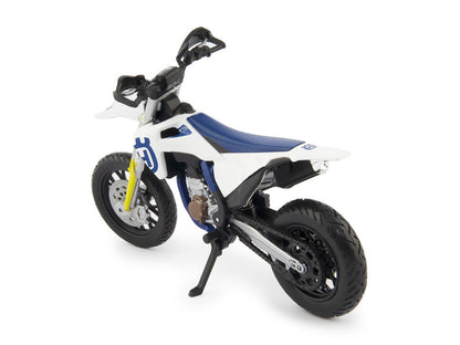 Husqvarna FS 450 Diecast Model Motorcycle 2020 white - 1:18 Scale-Bburago-Diecast Model Centre