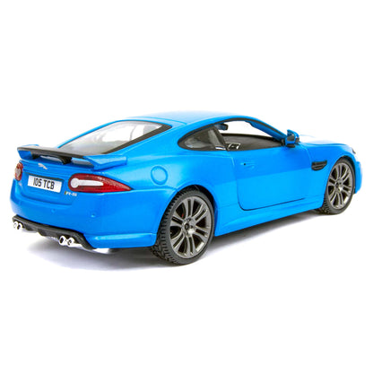 Jaguar XKR-S blue - 1:24 Scale Diecast Model Car-Bburago-Diecast Model Centre