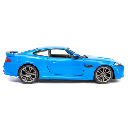 Jaguar XKR-S blue - 1:24 Scale Diecast Model Car-Bburago-Diecast Model Centre