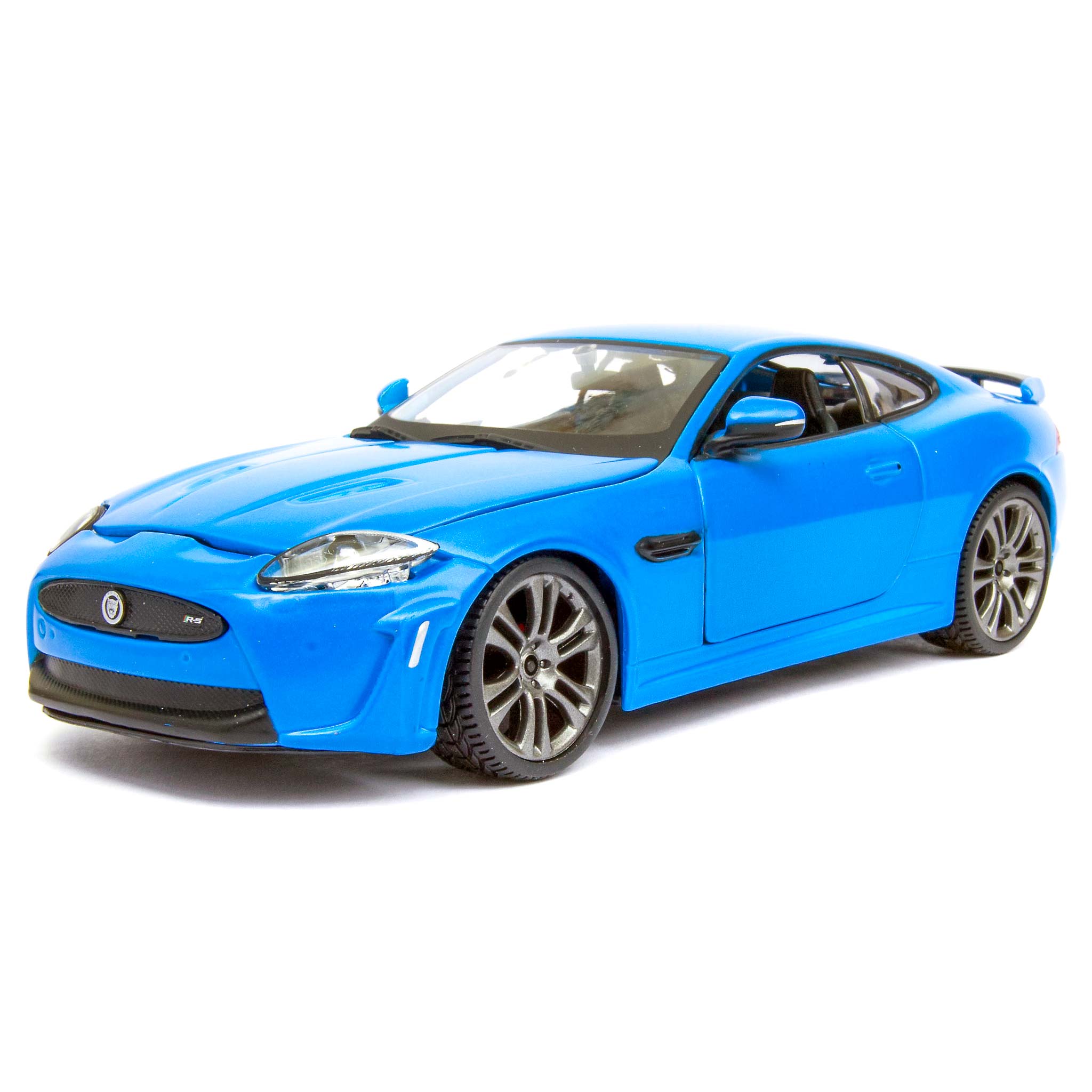 Jaguar XKR-S blue - 1:24 Scale Diecast Model Car-Bburago-Diecast Model Centre
