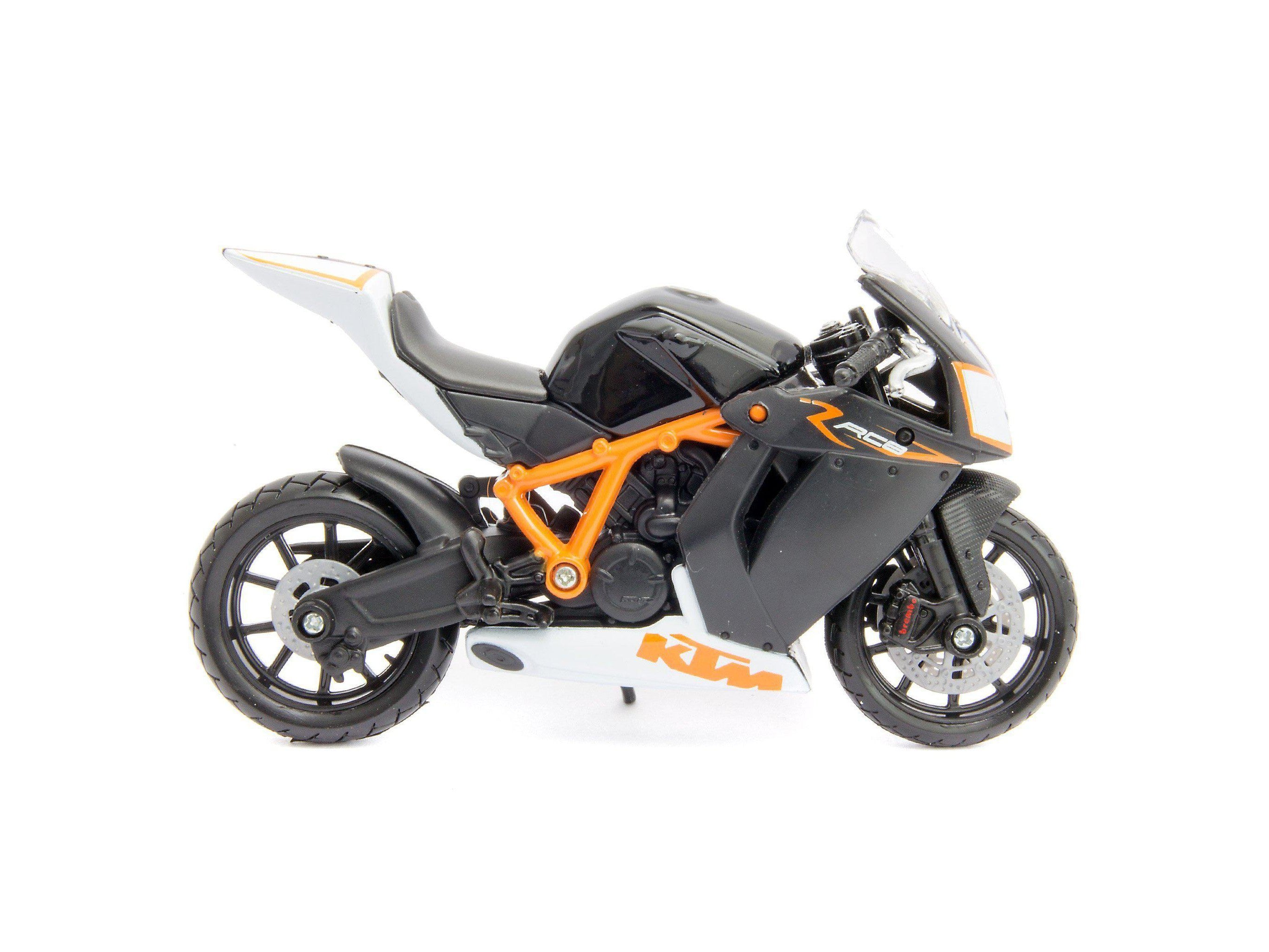KTM 1190 RC8 R black 1:18 Scale Motorcycle Model