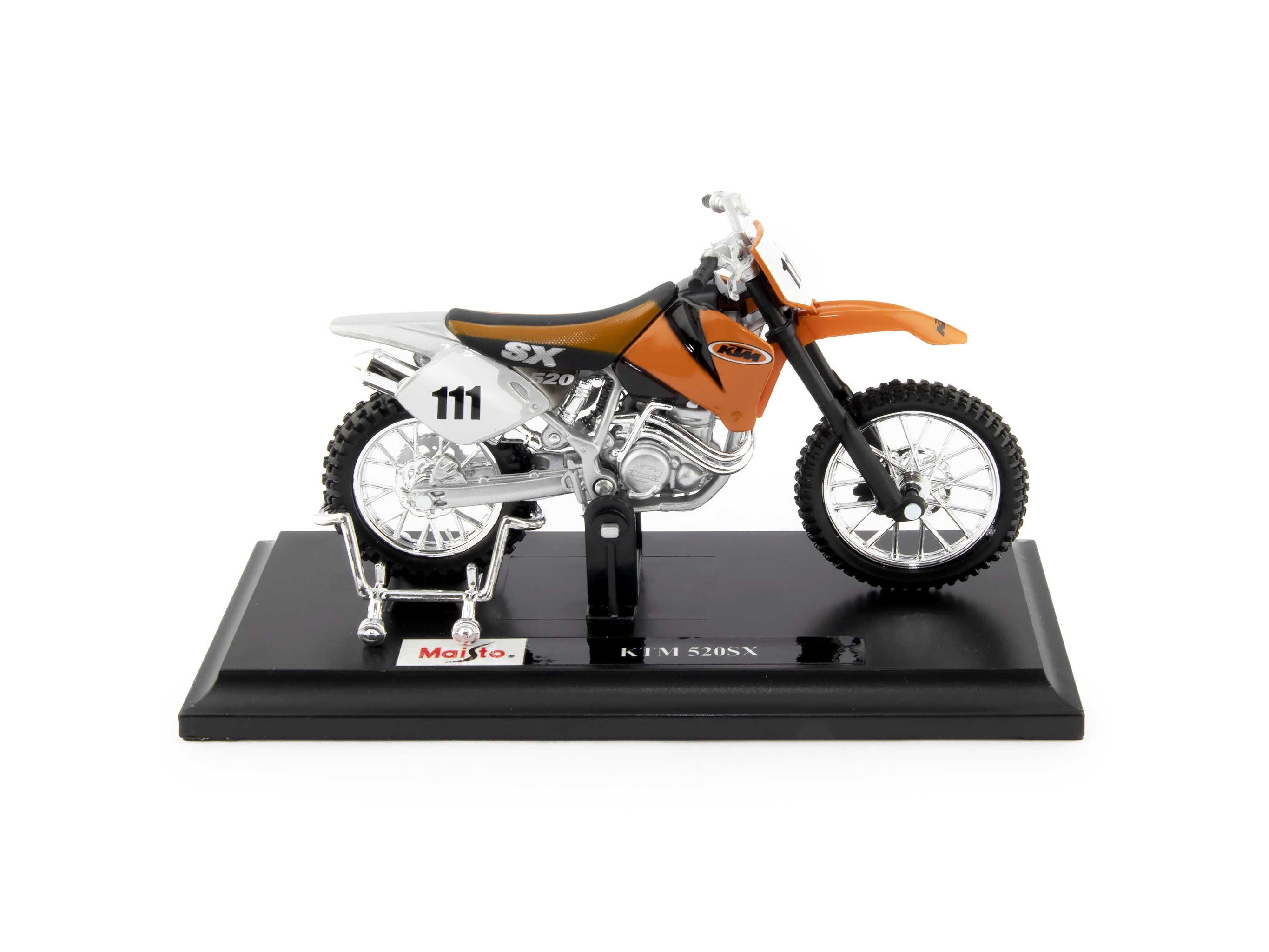 KTM 520SX Diecast Model Motorcycle orange - 1:18 scale-Maisto-Diecast Model Centre