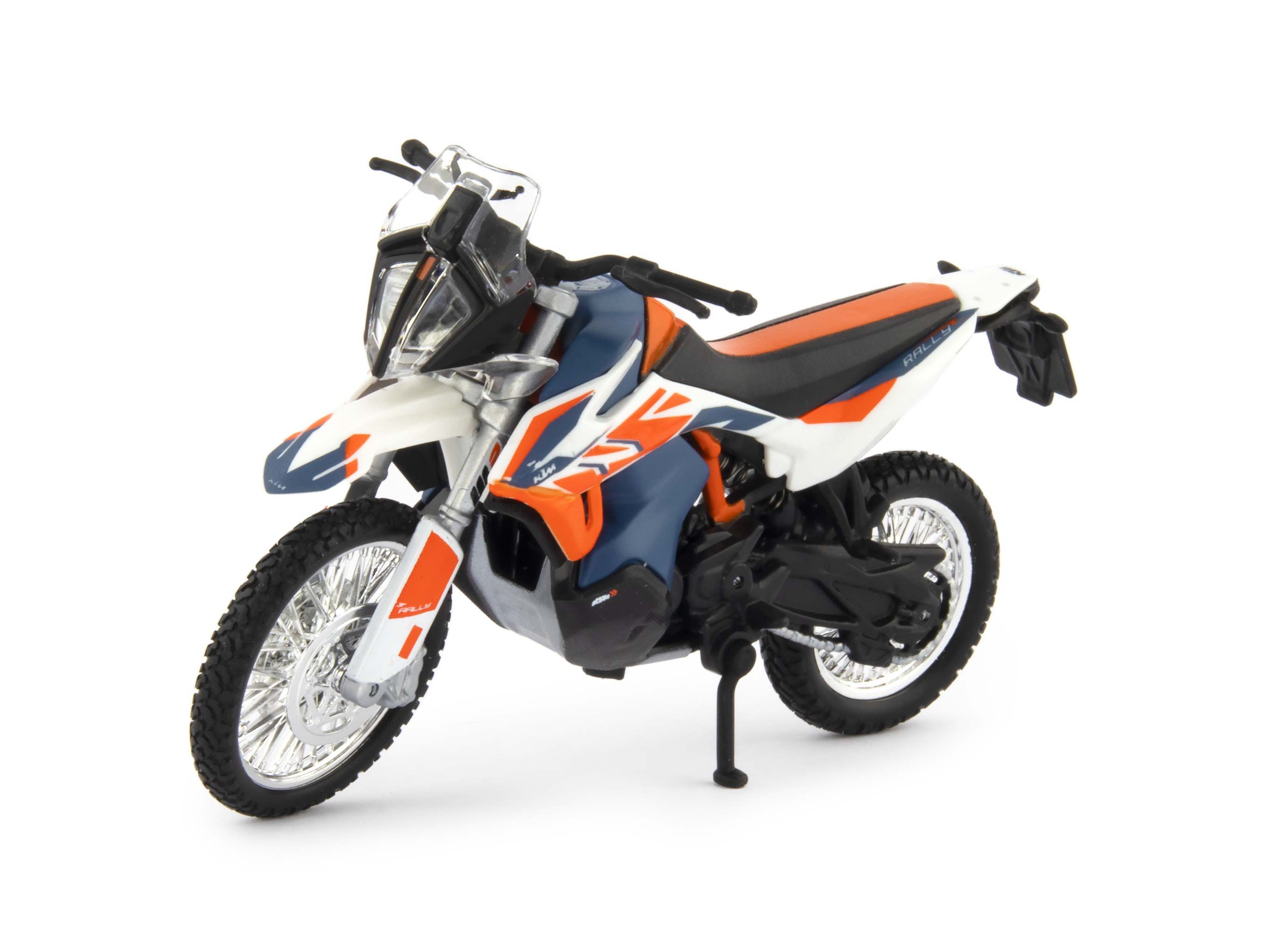 KTM 790 Adventure R Rally Diecast Model Motorcycle 2020 - 1:18 Scale-Bburago-Diecast Model Centre