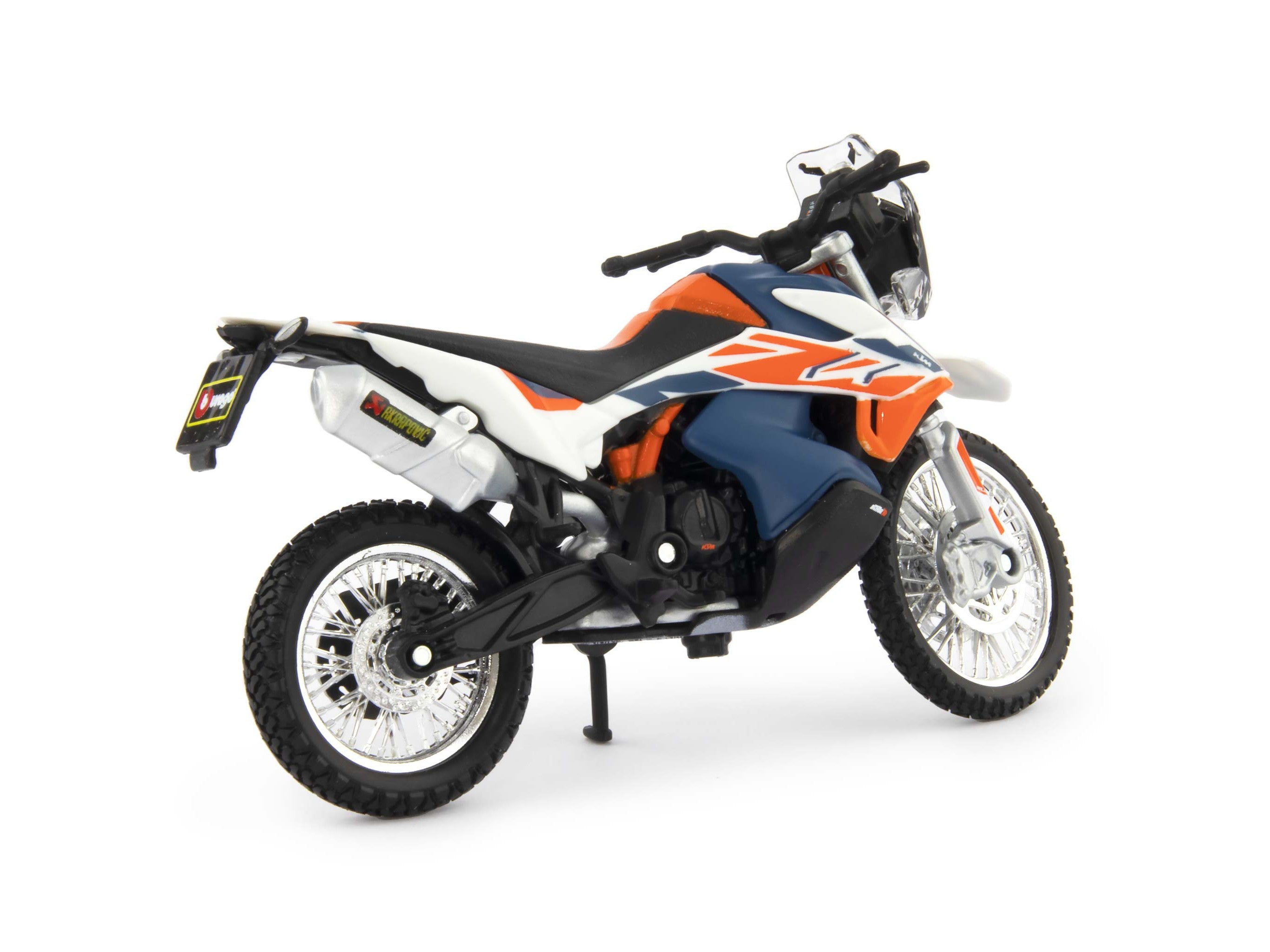 KTM 790 Adventure R Rally Diecast Model Motorcycle 2020 - 1:18 Scale-Bburago-Diecast Model Centre