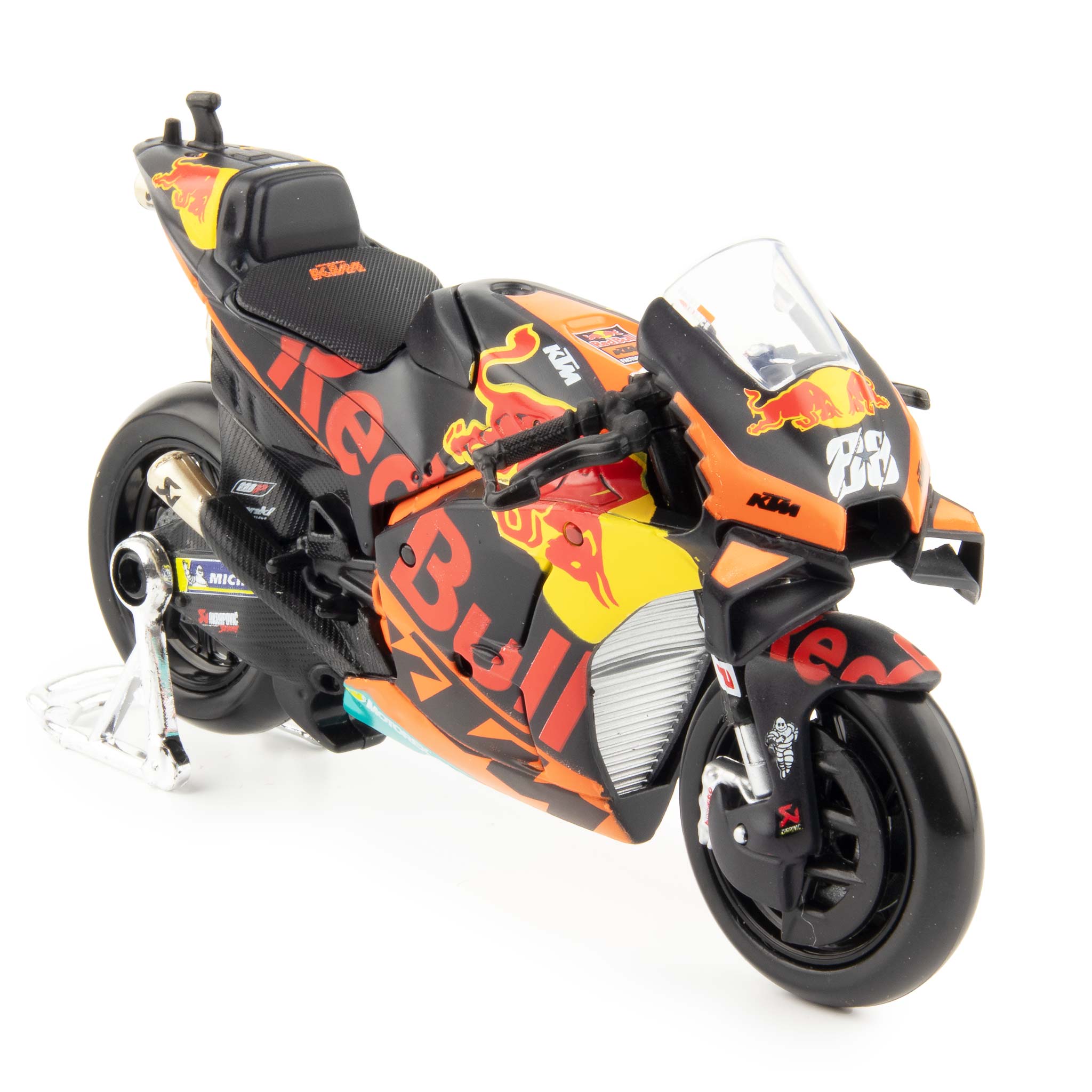 KTM RC16 Red Bull #88 MotoGP 2021 Oliveira - 1:18 Scale Diecast Model Motorcycle-Maisto-Diecast Model Centre