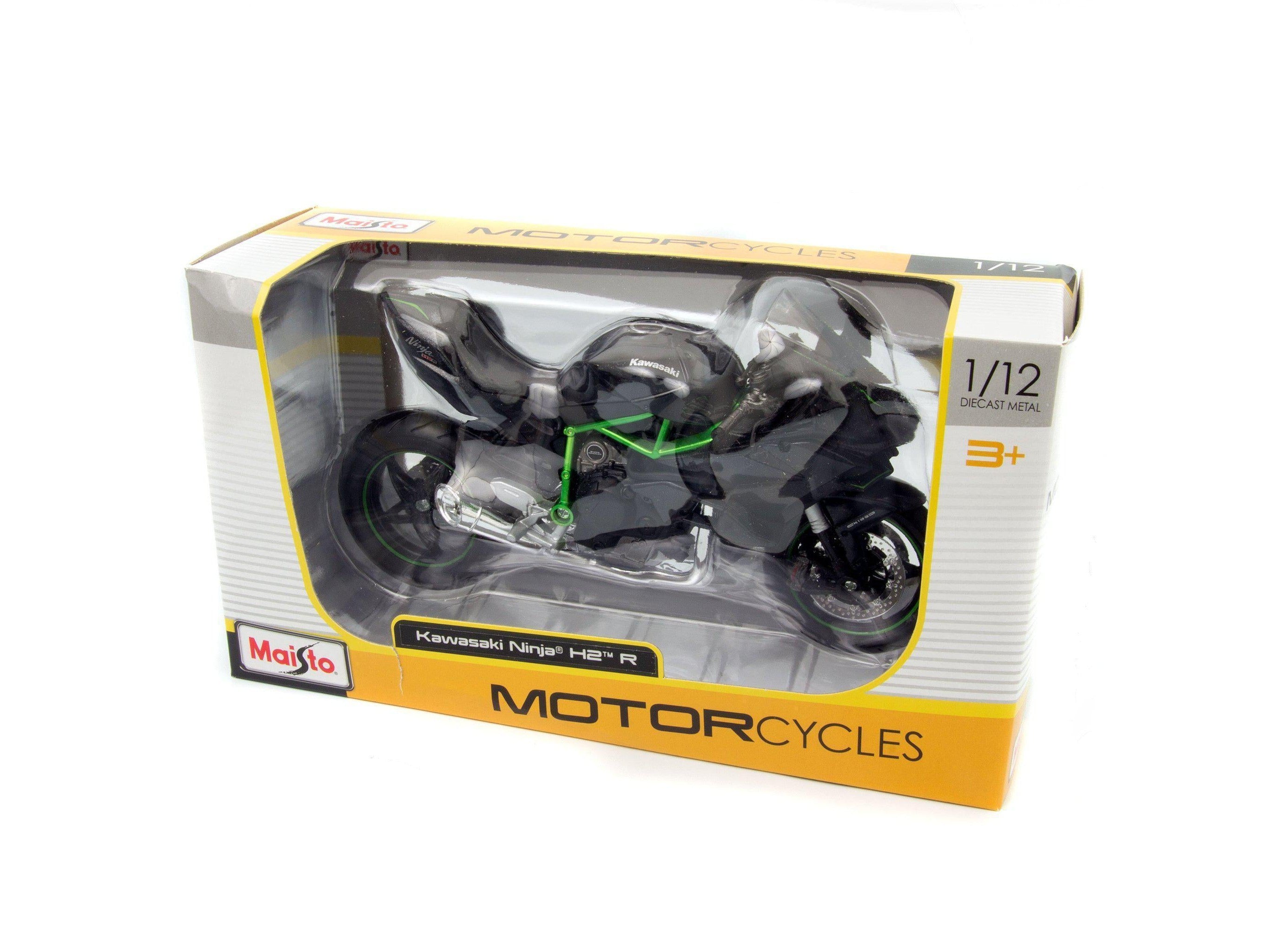 Kawasaki H2 R Ninja Grey 1:12 Scale Maisto Diecast Model