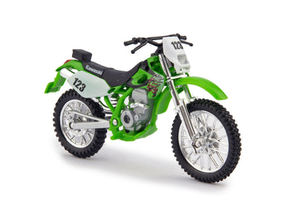 Kawasaki KLX250SR green 1:18 Scale Motorcycle Model
