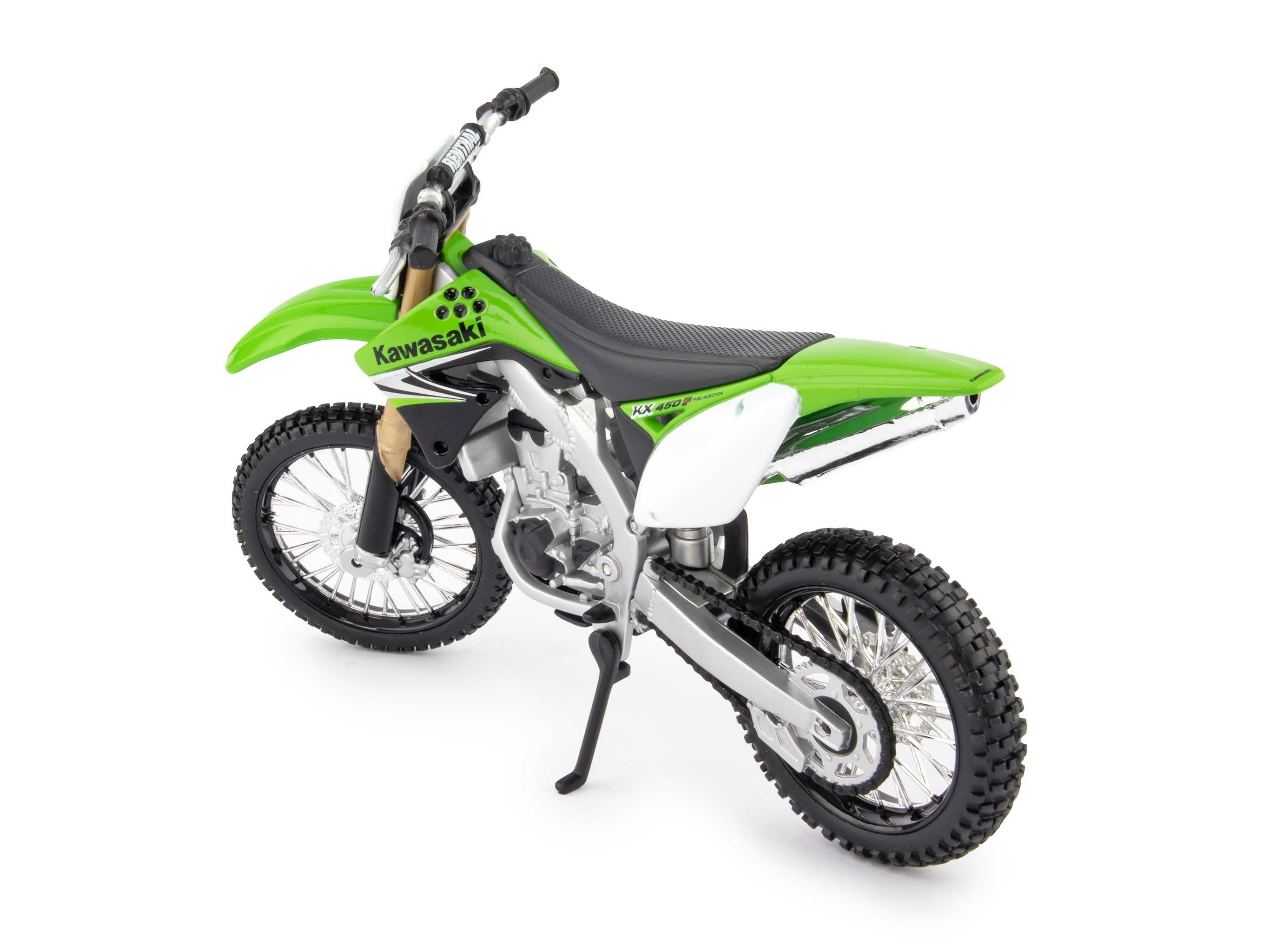 Kawasaki KX450F green 1:12 Scale Motorcycle Model