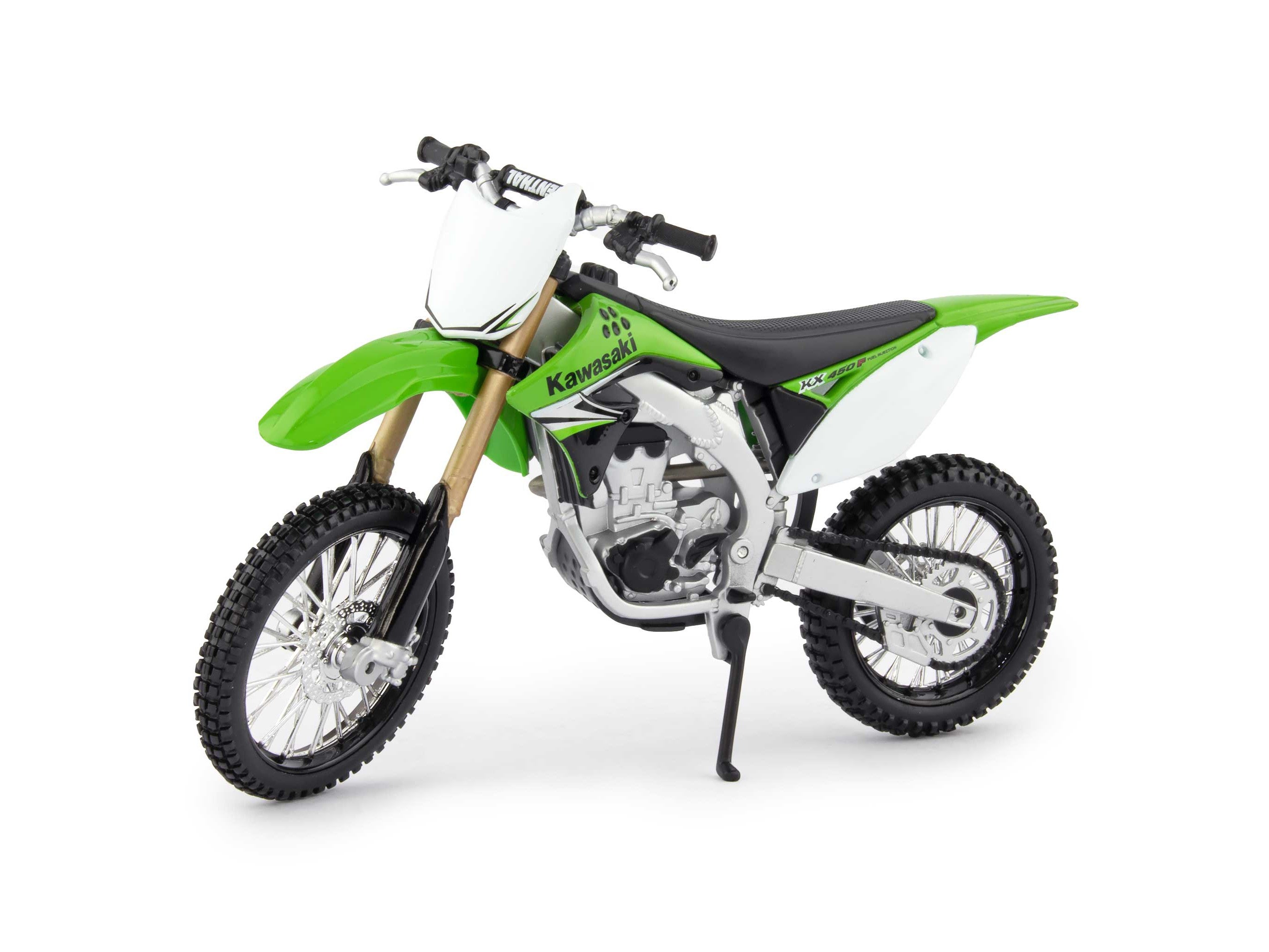 Kawasaki KX450F green 1:12 Scale Motorcycle Model