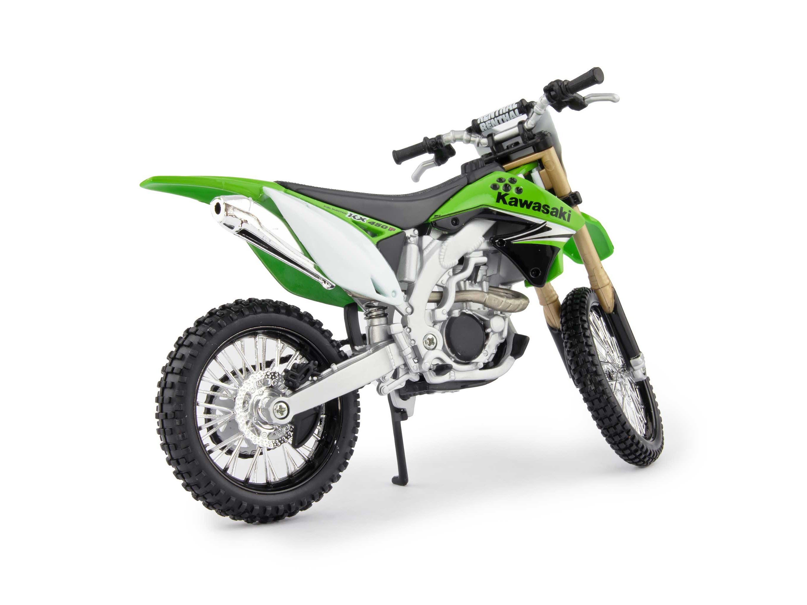 Kawasaki KX450F green 1:12 Scale Motorcycle Model