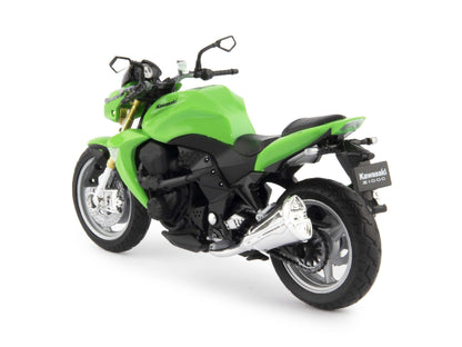 Kawasaki Z1000 Diecast Model Motorcycle 2007 green - 1:18 Scale-Welly-Diecast Model Centre