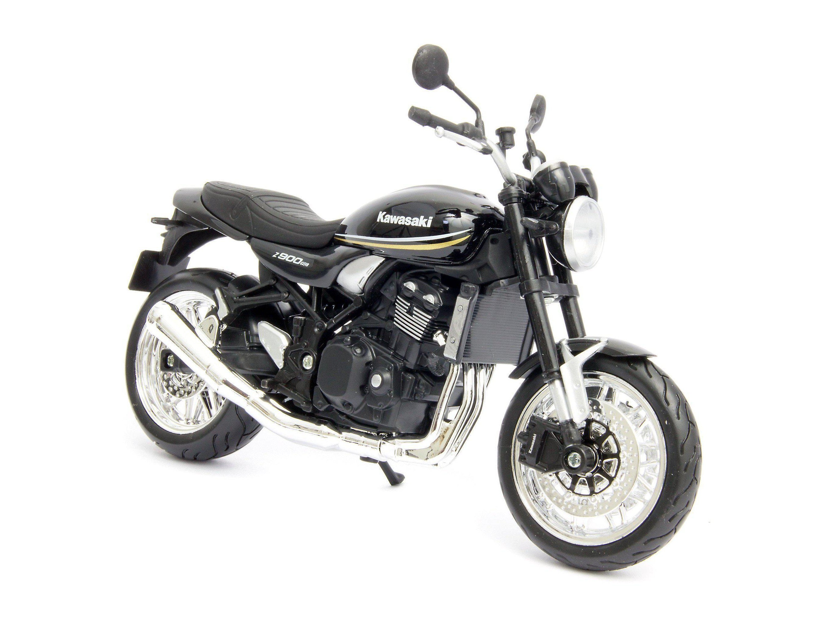 Kawasaki Z900RS 2019 Metallic Spark Black 1:12 Scale Motorcycle Model