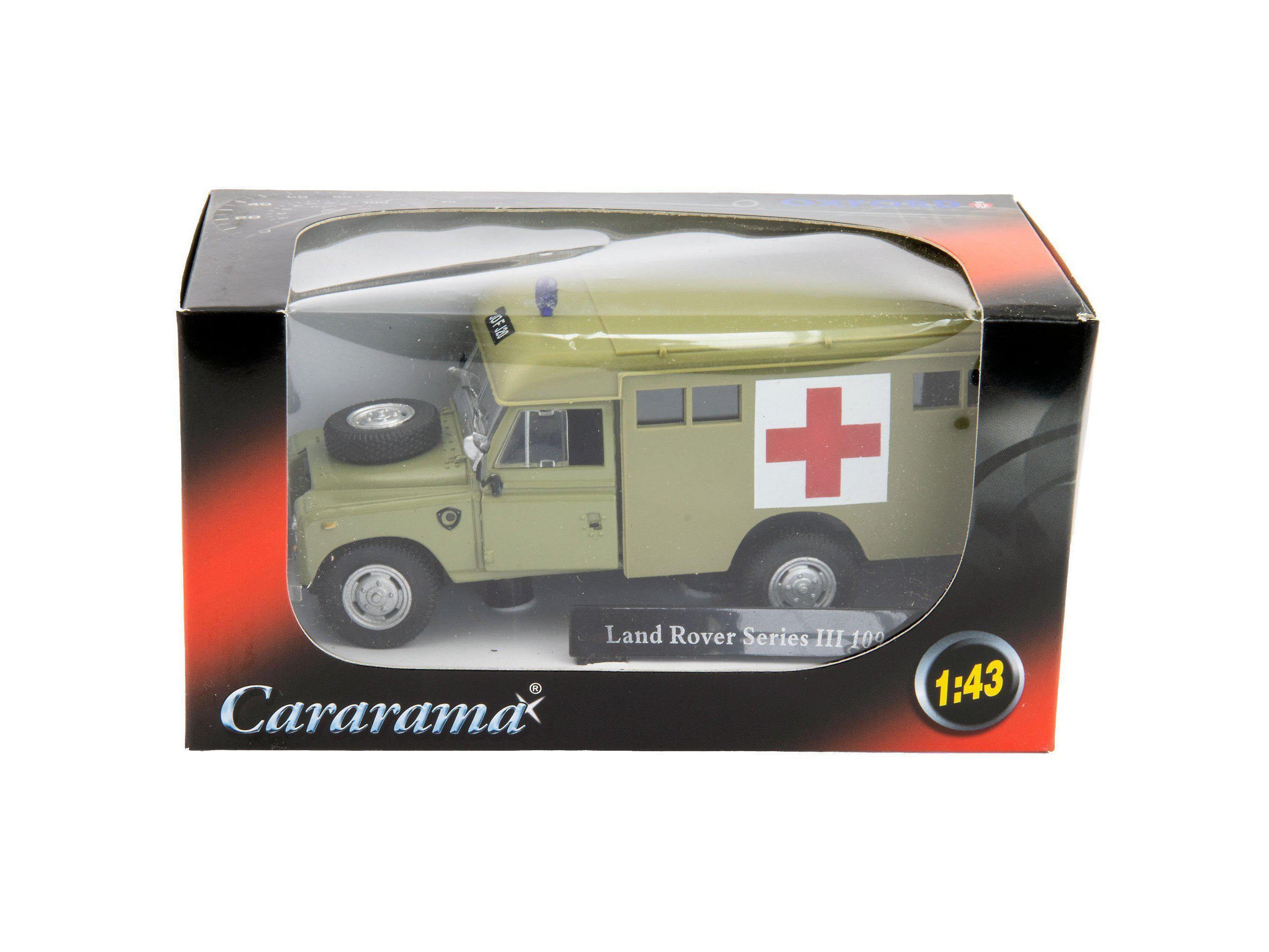 Land Rover Defender Series 3 109 Army Ambulance 1:43 Scale Model