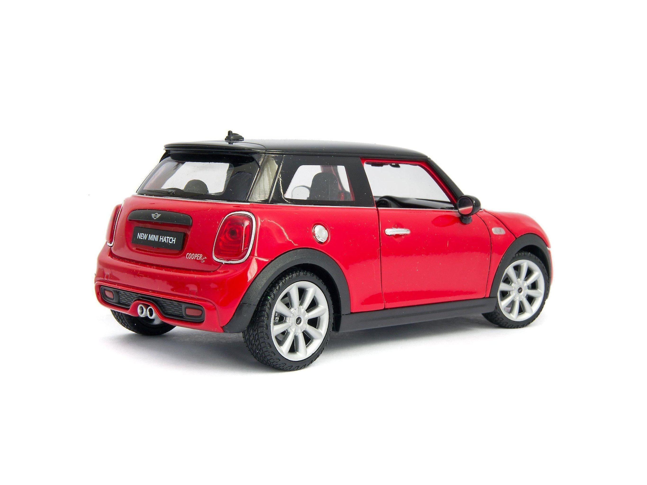 MINI Cooper S Diecast Model Car Red 1:24 Scale Welly