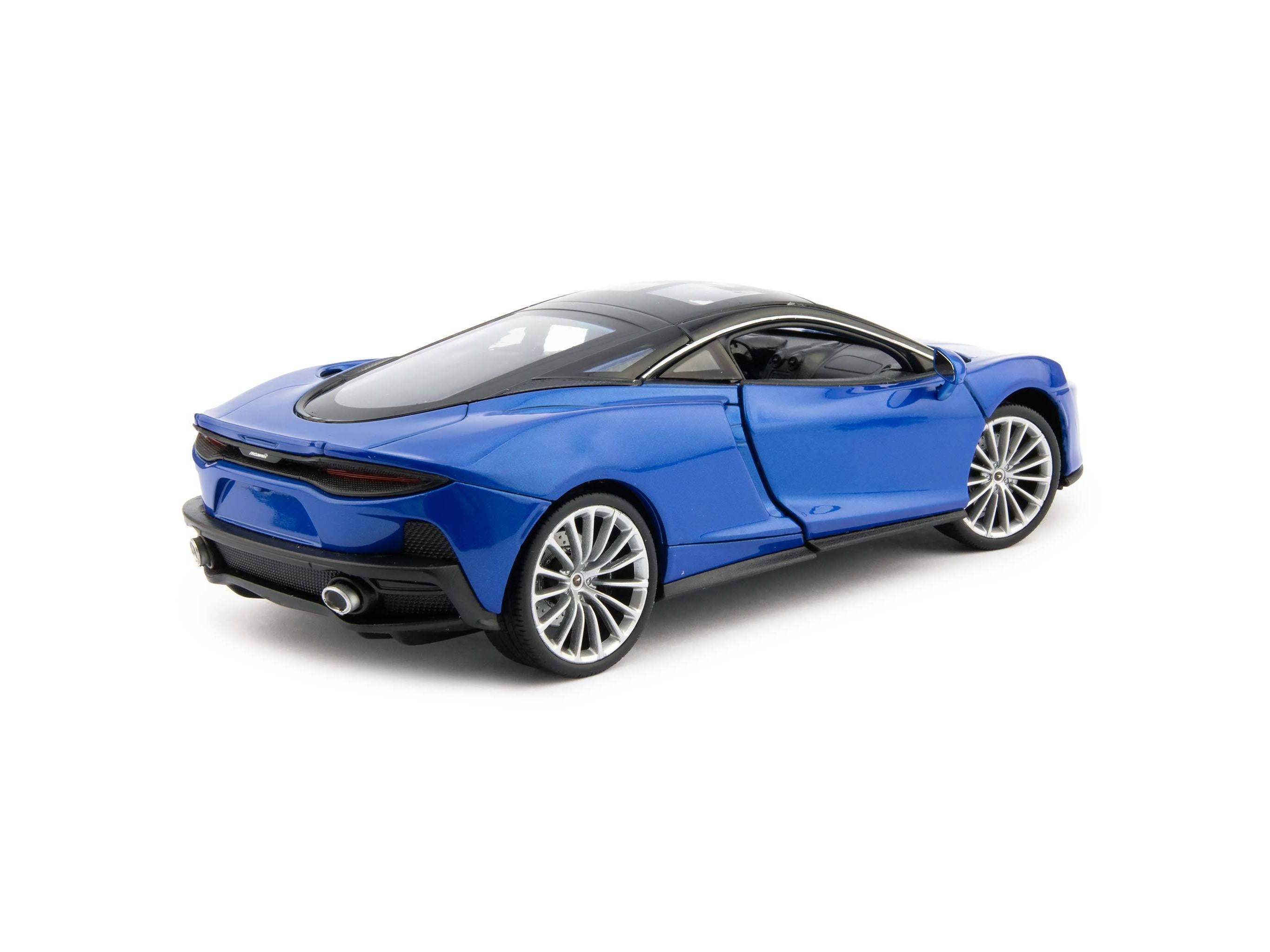 McLaren GT Diecast Model Car blue - 1:24 Scale-Welly-Diecast Model Centre