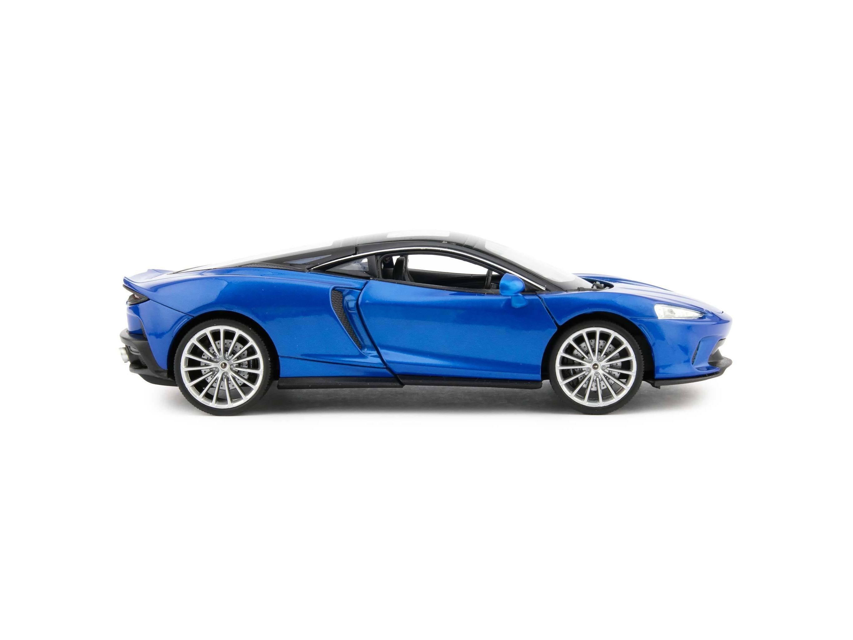 McLaren GT Diecast Model Car blue - 1:24 Scale-Welly-Diecast Model Centre