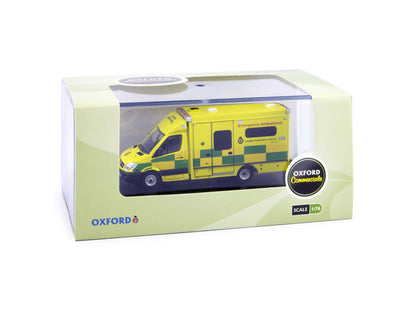 Mercedes Sprinter Diecast Model Ambulance London - 1:76 Scale-Oxford Diecast-Diecast Model Centre