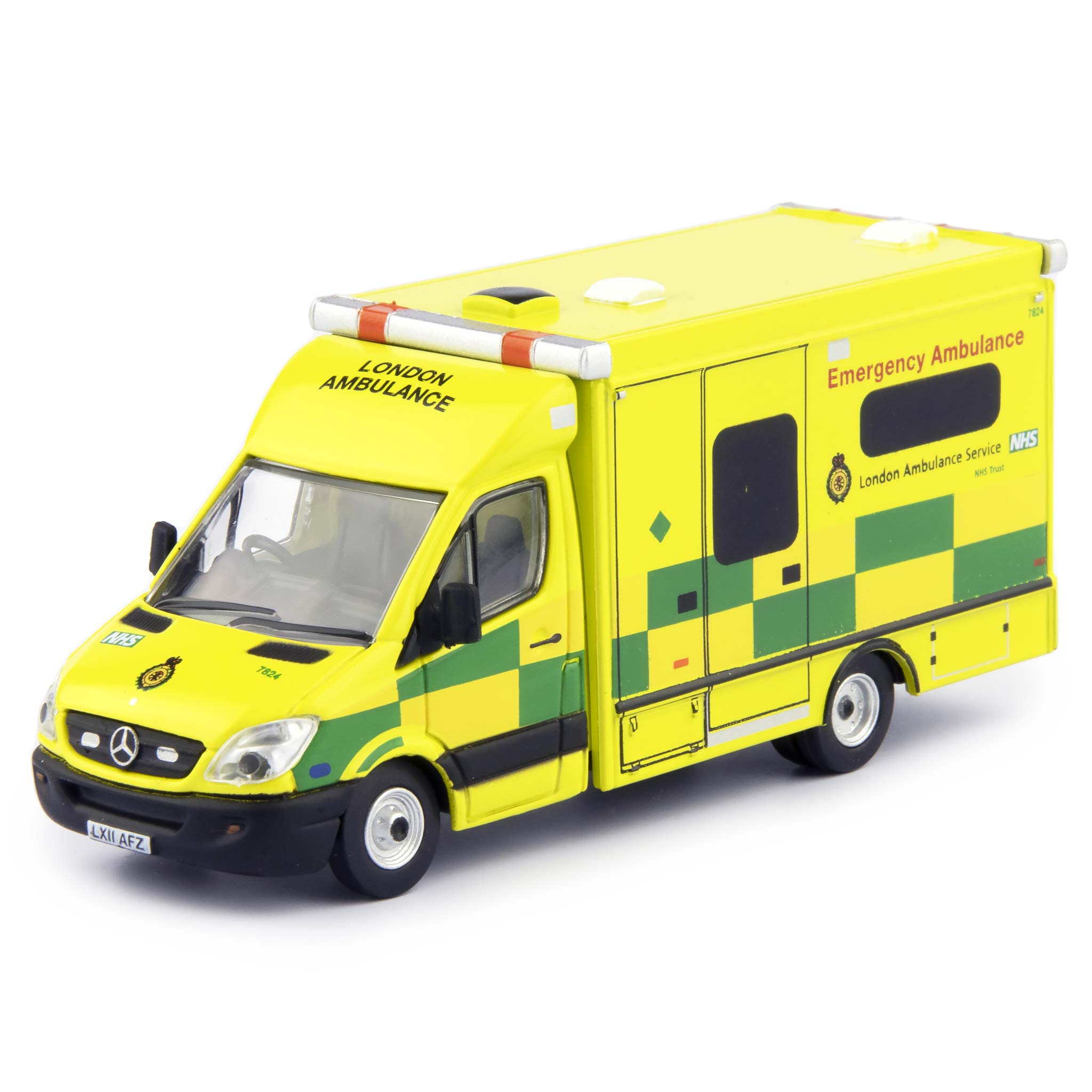 Mercedes Sprinter Diecast Model Ambulance London - 1:76 Scale-Oxford Diecast-Diecast Model Centre
