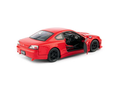 Nissan Silvia S-15 RS-R Diecast Model Car red - 1:24 Scale-Welly-Diecast Model Centre