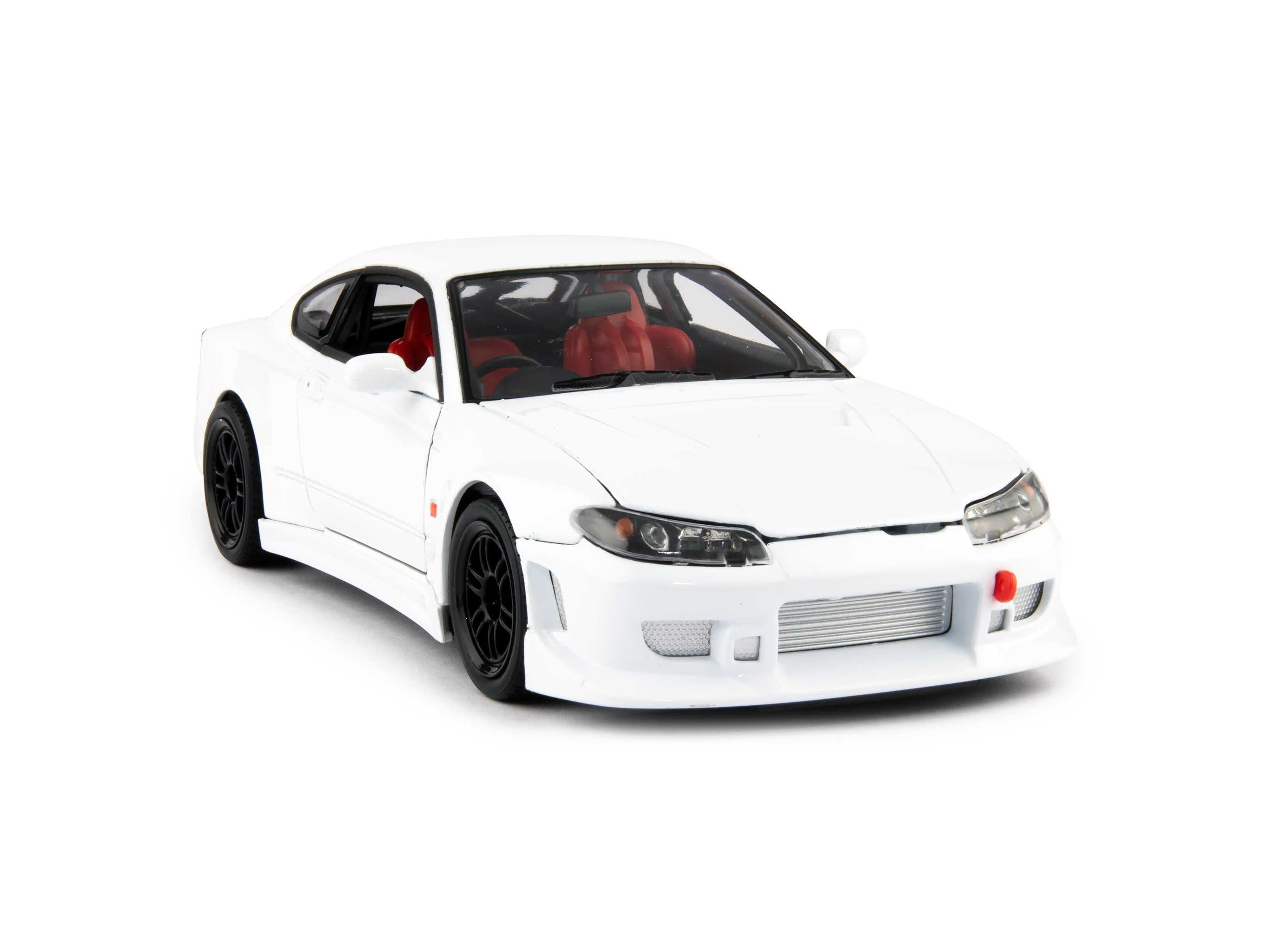 Nissan Silvia S-15 RS-R Diecast Model Car white - 1:24 Scale-Welly-Diecast Model Centre