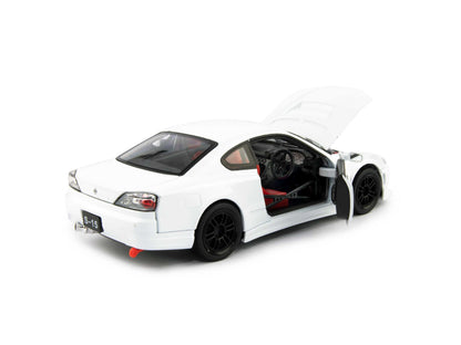 Nissan Silvia S-15 RS-R Diecast Model Car white - 1:24 Scale-Welly-Diecast Model Centre