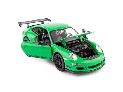 Porsche 911 GT3 RS Diecast Model Car green - 1:24 Scale-Welly-Diecast Model Centre