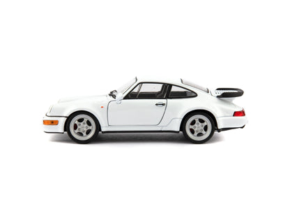 Porsche 911 Turbo 3.0 Diecast Model Car 1974 white - 1:24 Scale-Welly-Diecast Model Centre