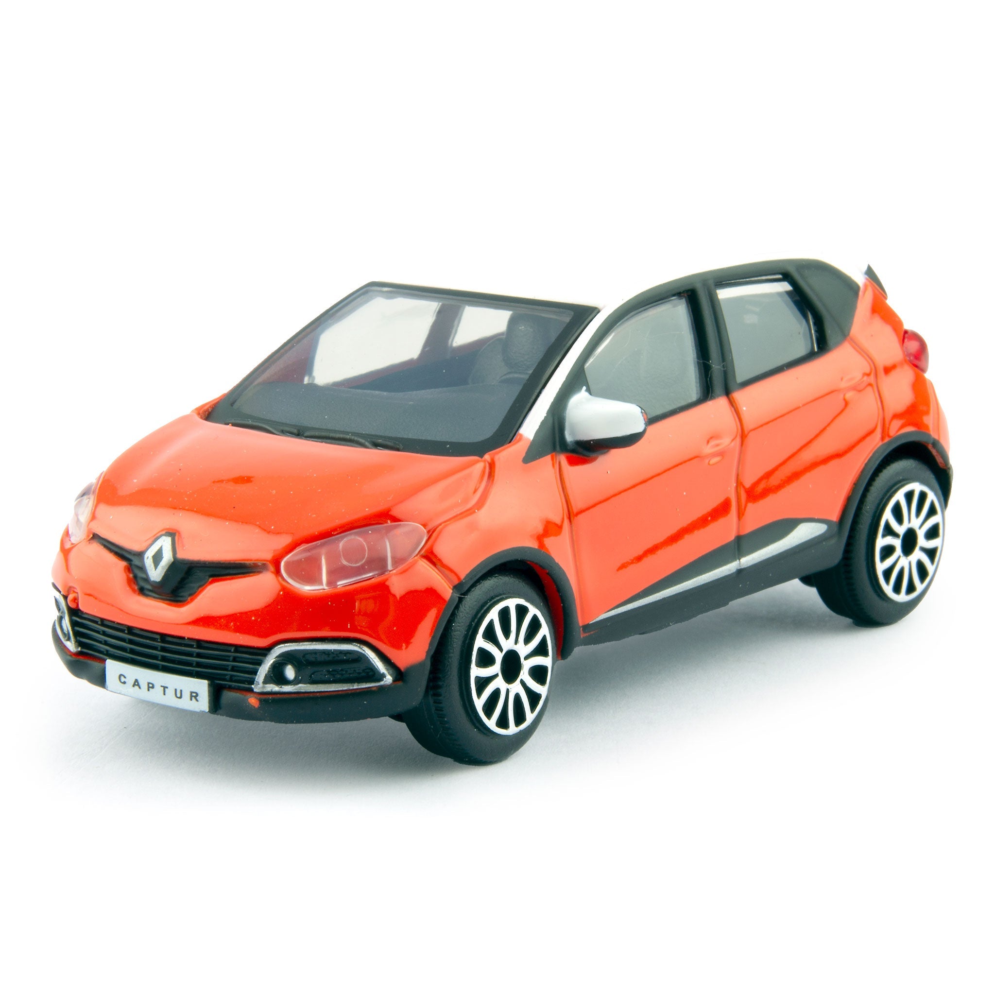 Renault Captur orange/white - 1:43 Scale Diecast Toy Car-Bburago-Diecast Model Centre