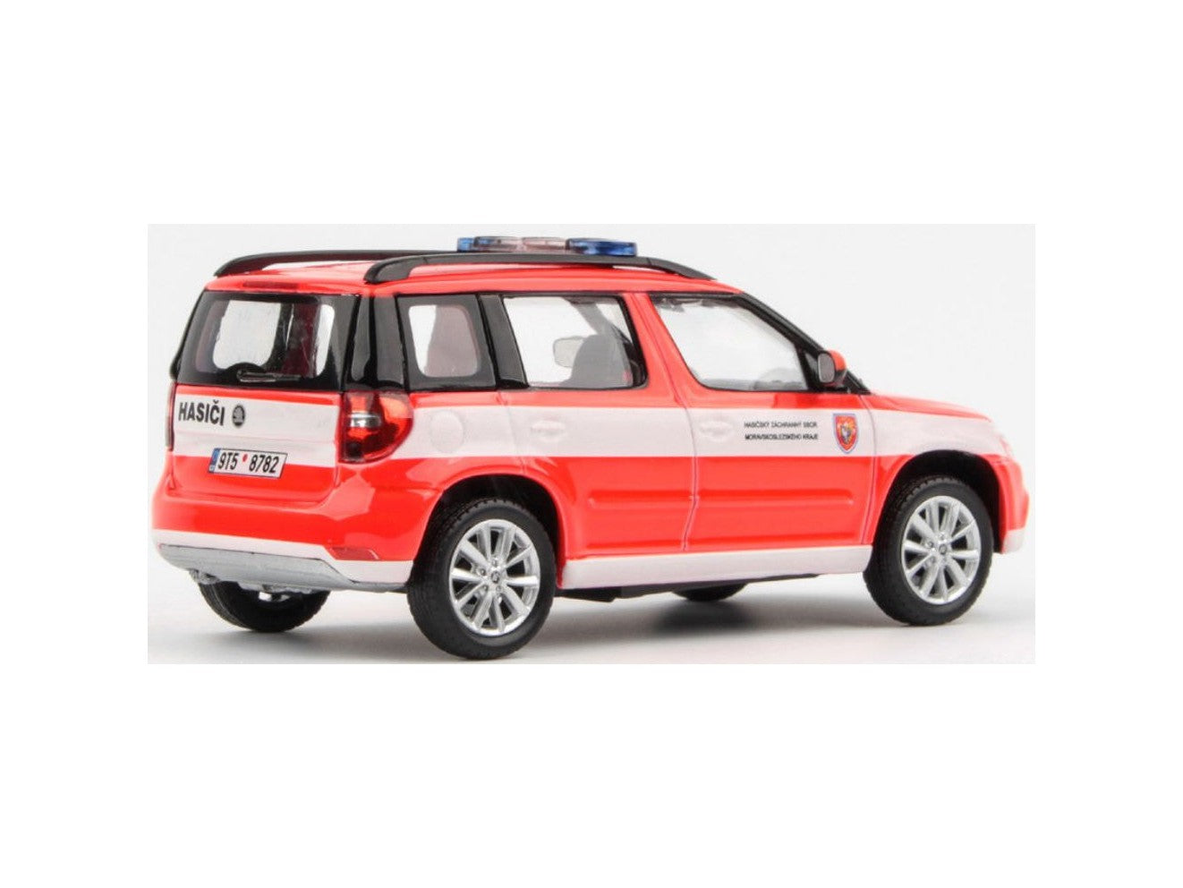 Skoda Yeti FL 2013 HZS Moravskoslezskeho Kraje - 1:43 Scale Diecast Model Car-Abrex-Diecast Model Centre