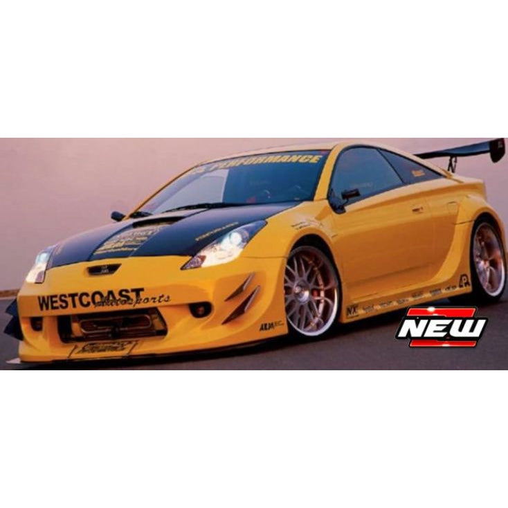 Toyota Celica Tokyo Mods yellow - 1:24 Scale Diecast Model Car-Maisto-Diecast Model Centre
