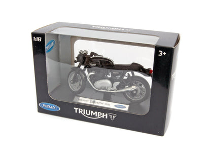 Triumph Thruxton 1200 Diecast Model Motorcycle - 1:18 Scale-Welly-Diecast Model Centre