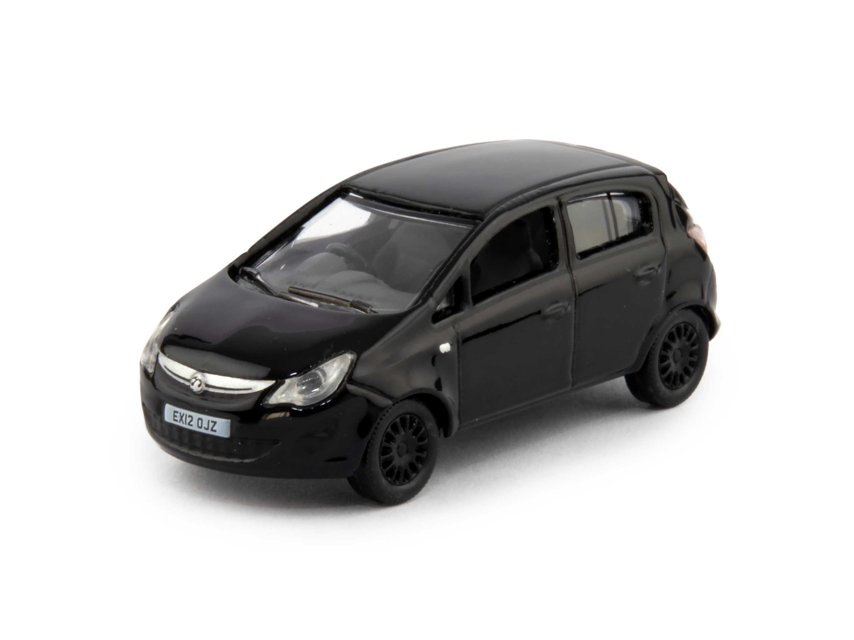 Vauxhall Corsa Diecast Model Car black - 1:76 Scale-Oxford Diecast-Diecast Model Centre