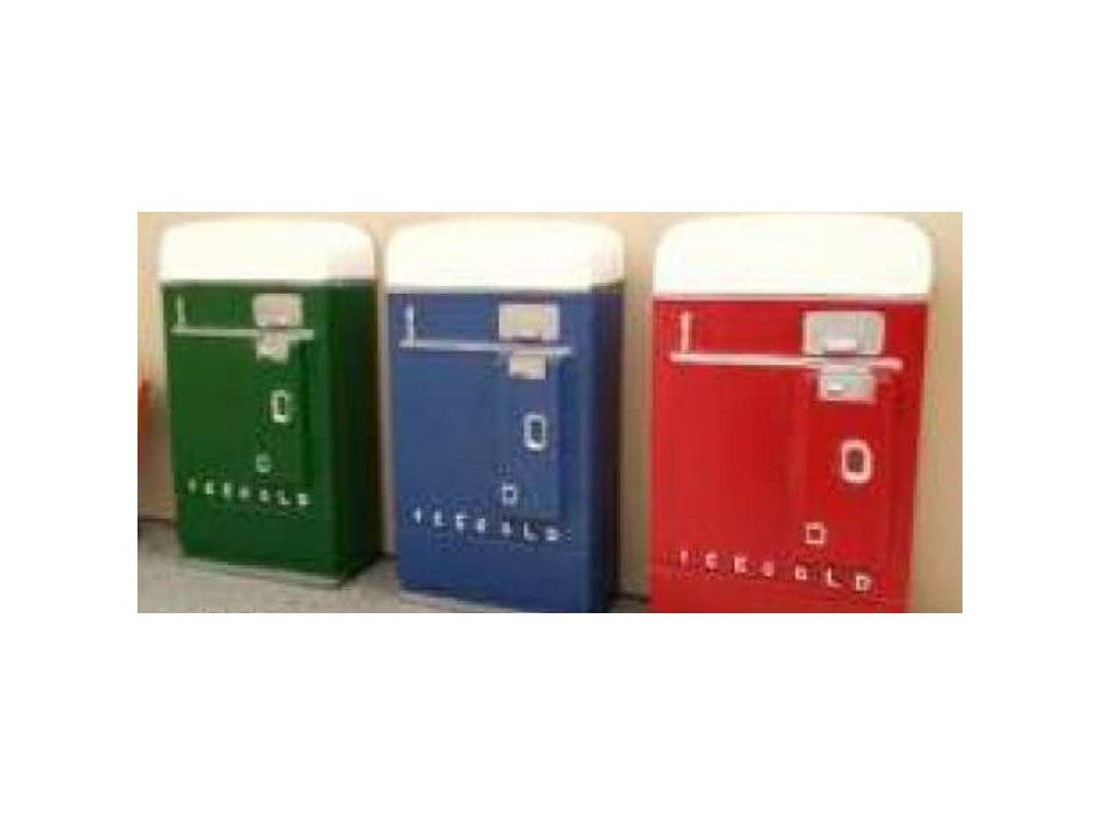 Vending Machine green 1:24 Scale Model Accessory