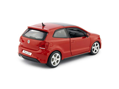 Volkswagen Polo GTi Mk5 Diecast Model Car red - 1:24 Scale-Bburago-Diecast Model Centre