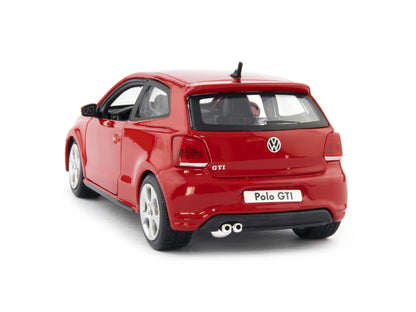 Volkswagen Polo GTi Mk5 Diecast Model Car red - 1:24 Scale-Bburago-Diecast Model Centre