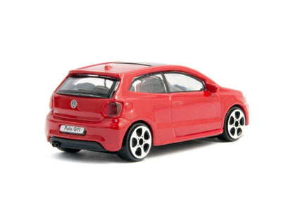Volkswagen Polo GTi Mk5 Red 1:43 Scale Bburago Diecast Toy Car